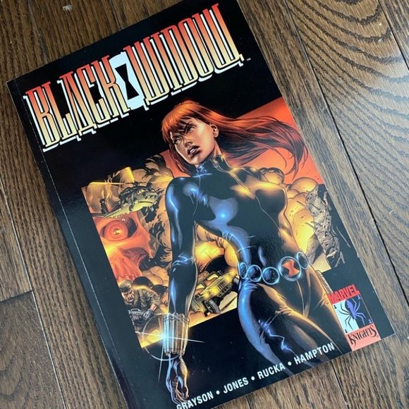 BLACK WIDOW MARVEL KNIGHTS PAPERBACK - Picture 5 of 5